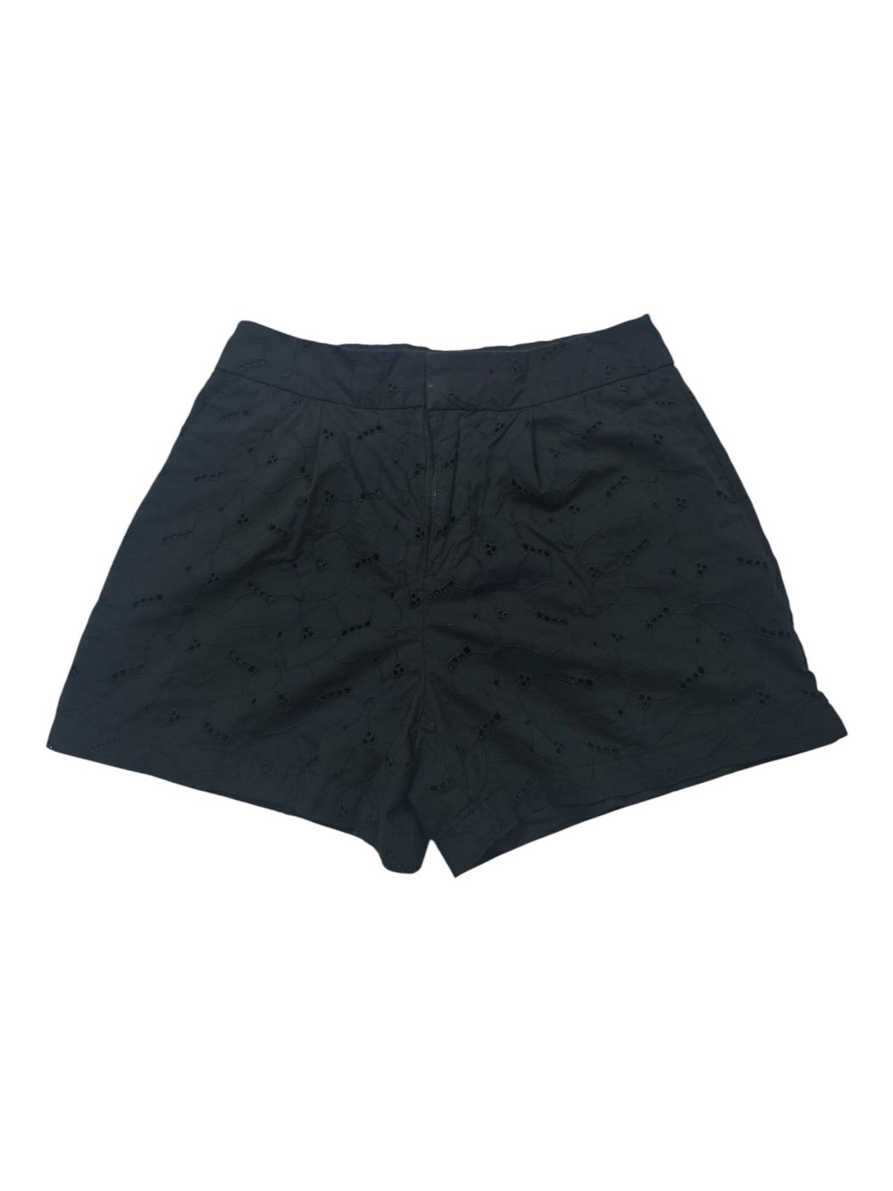 A New Day High-Rise Pleated Eyelet Shorts Sz 4 Coquette Cottagecore Romantic - Picture 2 of 8
